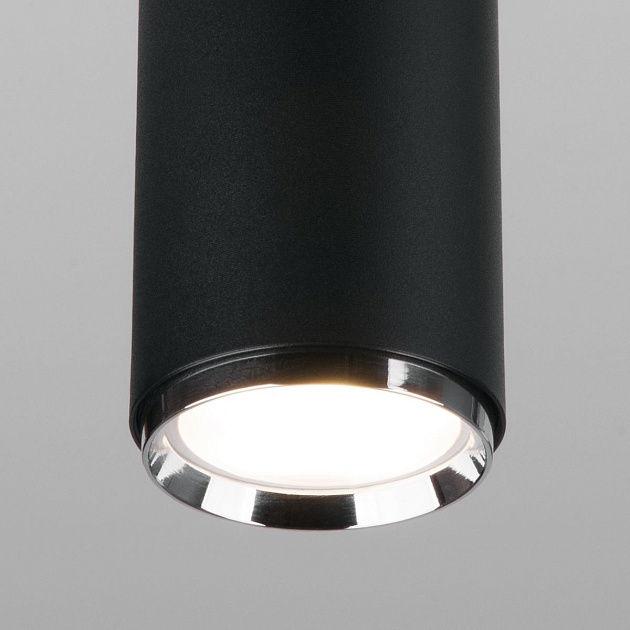 Трековый светильник Elektrostandard Svit GU10 черный/хром MRL 1013 a048166 Фото № 2
