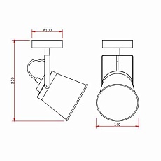 Спот Rivoli Acuto 7015-701 Б0044767 1