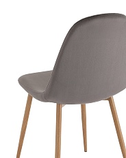 Кухонный стул Stool Group Валенсия SN велюр антрацитовый OS-001 HLR-24 5