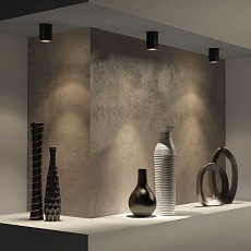 Накладной светодиодный светильник Elektrostandard Cors 25032/LED черный a062384 2