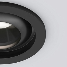 Встраиваемый светодиодный светильник Elektrostandard 25022/Led 5W 4200K BK черный a056767 2