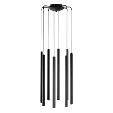 Комплект с подвесной люстрой Lightstar Tubo (574737+747247 (8шт) L8T747247
