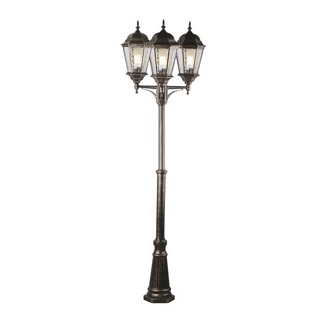 Садово-парковый светильник Arte Lamp Genova A1207PA-3BN изображение 1 Садово-парковый светильник Arte Lamp Genova A1207PA-3BN Фото № 1