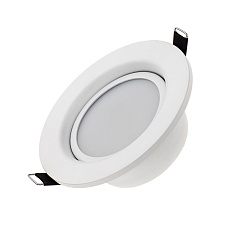 Встраиваемый светодиодный светильник Arlight LTD-80WH 9W Warm White 120deg 018043