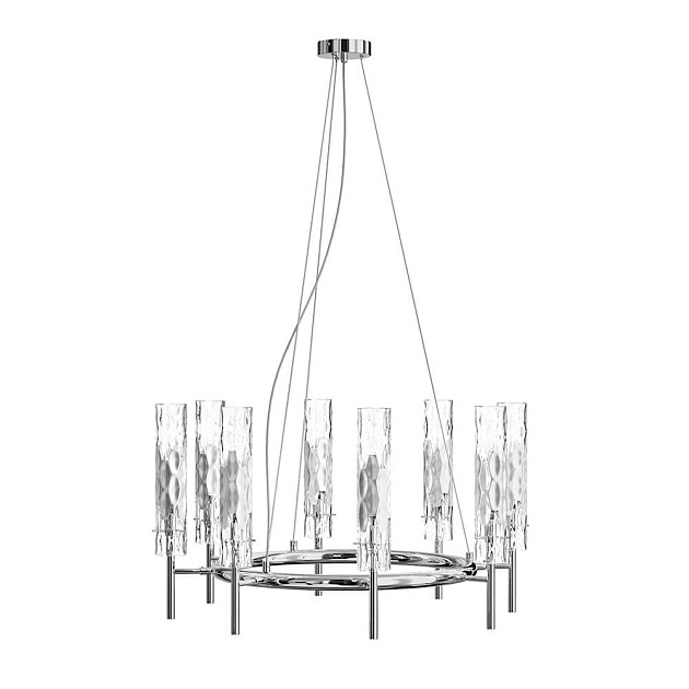 Подвесная люстра Crystal Lux Primavera SP8 Chrome Фото № 1