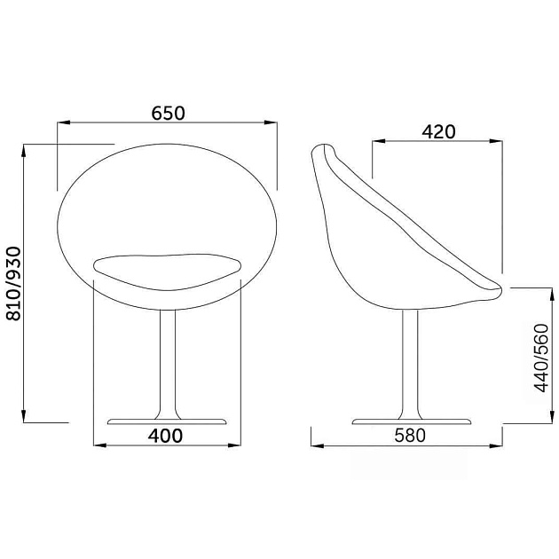 Поворотное кресло AksHome Paris черный, экокожа 57231 изображение 2 Поворотное кресло AksHome Paris черный, экокожа 57231 Фото № 2