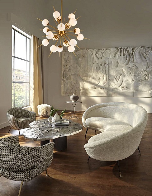 Подвесная люстра Milosh Tendence 0764CL-18AB изображение 2 Подвесная люстра Milosh Tendence 0764CL-18AB Фото № 2