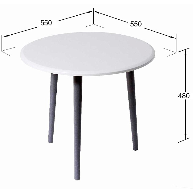 Журнальный стол Мебелик Манхэттен 000574 Фото № 3