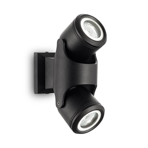 Уличный настенный светильник Ideal Lux Xeno AP2 Nero 129501 Фото № 1