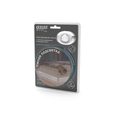 Светодиодная влагозащищенная лента Gauss 4,5W/m 30LED/m 2835SMD холодный белый 1,2M 311011205 1