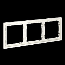 Рамка пластиковая S70 на 3 пост, (хлопок) Voltum VLS100313 1