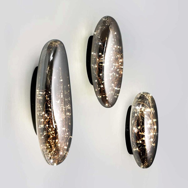 Настенный светодиодный светильник Modelux Modestyle MS.6512.430 BK Фото № 3