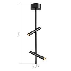 Подвесной светодиодный светильник ST Luce Lilt SL6210.403.02 2