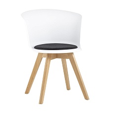 Кухонный стул Stool Group Blossom с подушкой белый УТ000005382