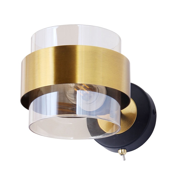Бра Arte Lamp CARLO A8205AP-1BK Фото № 1