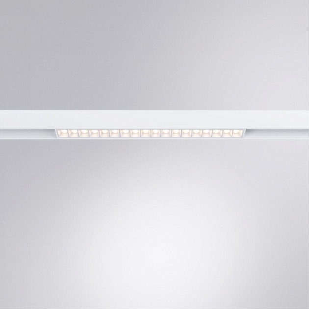 Трековый светодиодный светильник Arte Lamp Linea A4675PL-1WH Фото № 2