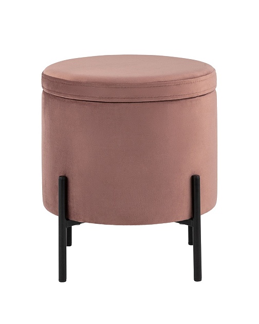 Пуф Stool Group Грейс велюр пыльно-розовый vd-grays-b15 изображение 2 Пуф Stool Group Грейс велюр пыльно-розовый vd-grays-b15 Фото № 2