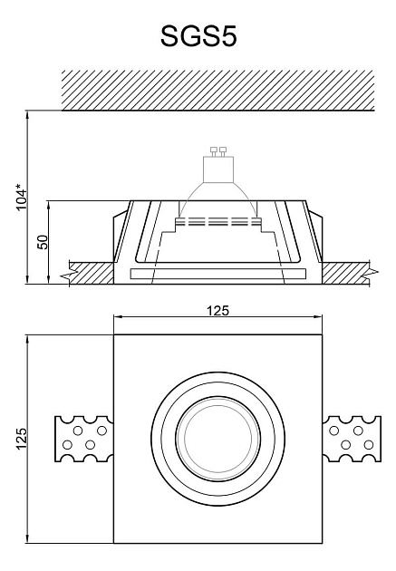 Встраиваемый светильник Artpole SGS5 Фото № 3