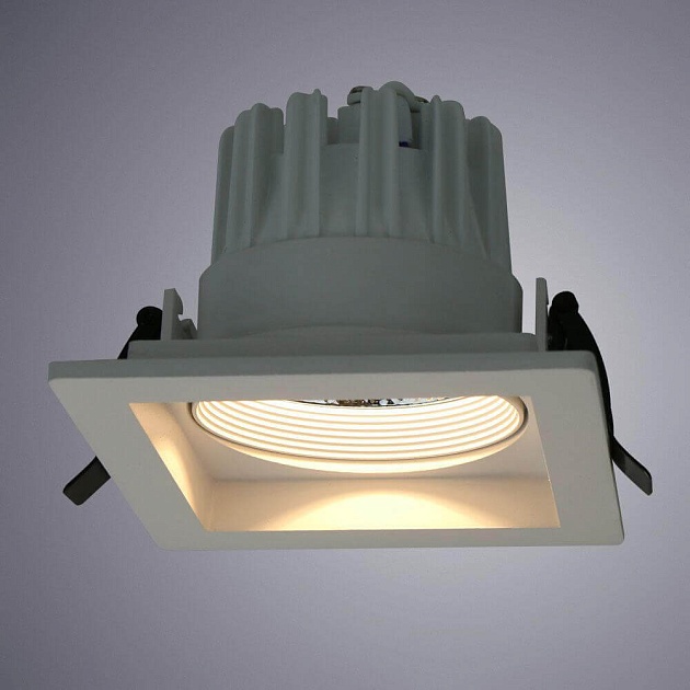 Встраиваемый светодиодный светильник Arte Lamp Privato A7018PL-1WH фото 2