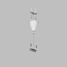 Подвесная система для треков Denkirs Solid Base TR1105-WH