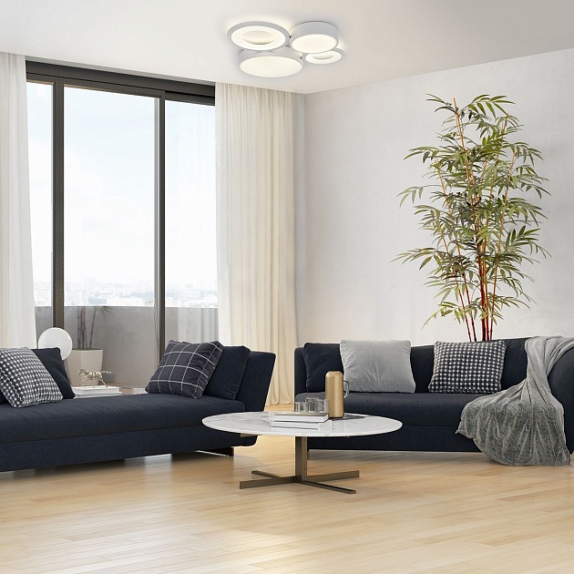 Потолочный светодиодный светильник Escada Streamline 10286/4LED изображение 2 Потолочный светодиодный светильник Escada Streamline 10286/4LED Фото № 2