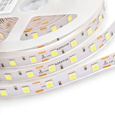 Светодиодная влагозащищенная лента Apeyron 14,4W/m 60LED/m 5050SMD холодный белый 5M 00-73 5