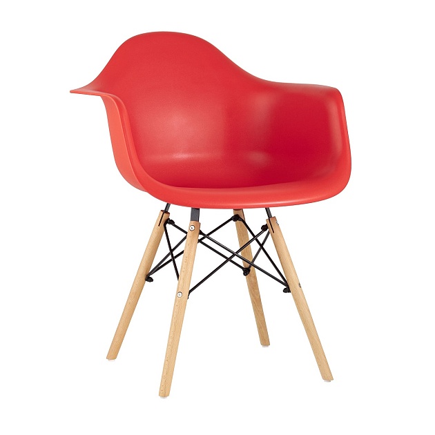 Стул Stool Group EAMES W красный DC-20070801 RED изображение 1 Стул Stool Group EAMES W красный DC-20070801 RED Фото № 1