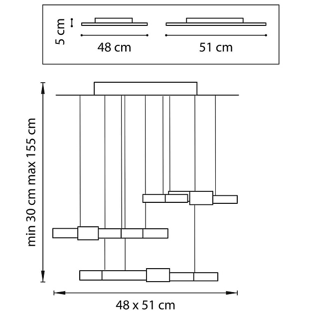 Подвесной светодиодный светильник Lightstar Favo 750221 изображение 5 Подвесной светодиодный светильник Lightstar Favo 750221 Фото № 5