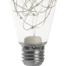 Лампа светодиодная Feron E27 3W 2700K прозрачная LB-380 41674 1