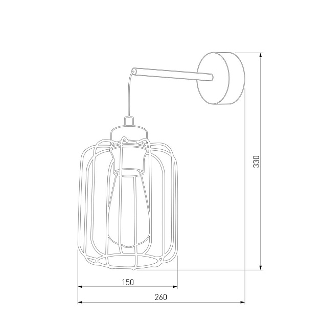 Настенный светильник TK Lighting 4742 Galaxy New Фото № 2
