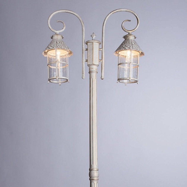 Садово-парковый светильник Arte Lamp Prague A1467PA-2WG изображение 2 Садово-парковый светильник Arte Lamp Prague A1467PA-2WG Фото № 2