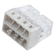 GTER6-08 клемма строительно-монтажная General, СМК, 8-проводная, 0.5-2.5 мм2, 50/2500