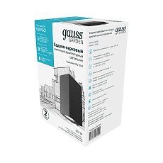 Уличный настенный светильник Gauss Cube GD159 2