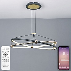 Подвесной светодиодный светильник Natali Kovaltseva Smart Нимбы High-Tech Led Lamps 82049 4