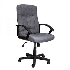 Кресло руководителя AksHome Polo серый, ткань 61074