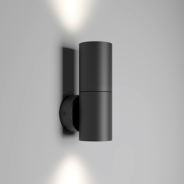 Настенный светодиодный светильник Elektrostandard Deep 40126/LED черный a062926 фото 2