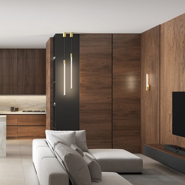 Подвесной светильник Denkirs Aura DK4314-BR изображение 5 Подвесной светильник Denkirs Aura DK4314-BR Фото № 5
