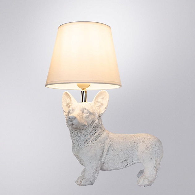 Настольная лампа Arte Lamp Schedar A4008LT-1WH Фото № 4