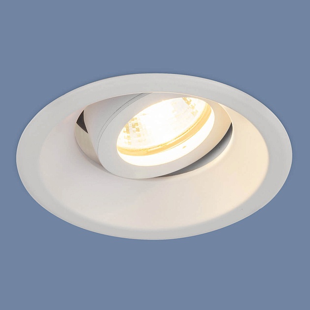Встраиваемый светильник Elektrostandard 6068 MR16 WH белый a036506 Фото № 1