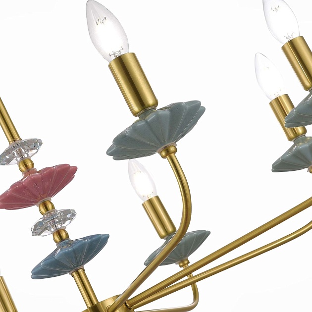 Подвесная люстра Evoluce Attic SLE1117-203-08 изображение 2 Подвесная люстра Evoluce Attic SLE1117-203-08 Фото № 2