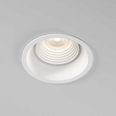 Встраиваемый светодиодный светильник Elektrostandard Punto 25016/01 белый a065470 1