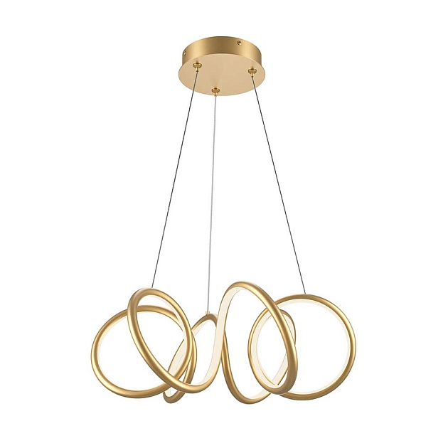 Подвесной светодиодный светильник Maytoni Curve MOD241PL-L60BSK Фото № 1