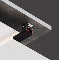 Профиль Flexy для многоуровневых натяжных потолков 7624 KONSTRUKTOR 01 9016 1