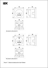 Розетка 2P IEK Primer белая CKK-40D-RSB2-K01-K 1