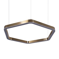 Подвесной светодиодный светильник Loft IT Titanium 10243M Gold 4