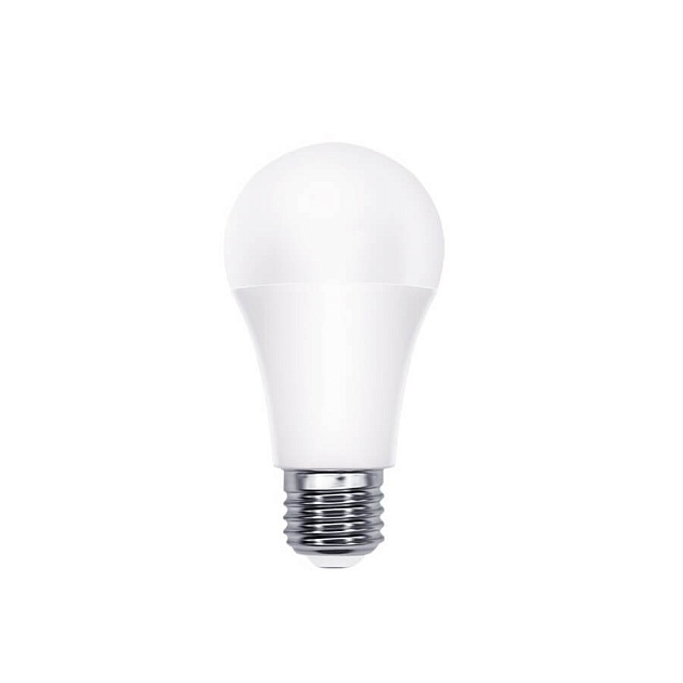 Лампа светодиодная Uniel E27 10W RGB матовая LED-A60-10W/RGB/E27/REG PLS21WH UL-00006530 Фото № 1