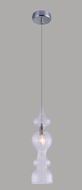 Подвесной светильник Crystal Lux Iris SP1 A Transparent фото 3
