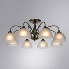 Потолочная люстра Arte Lamp Spica A3037PL-8AB 2