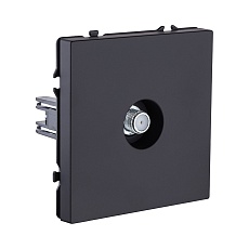 Розетка TV, черный матовый Kollinger Eclipse EC-020BK 1