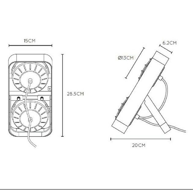 Настольная лампа Lucide Renger 05533/02/66 Фото № 2